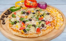 American Sweet Corn Delight Pizza
