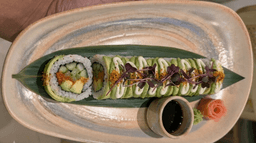 Spicy Avocado Sushi (Uramaki)