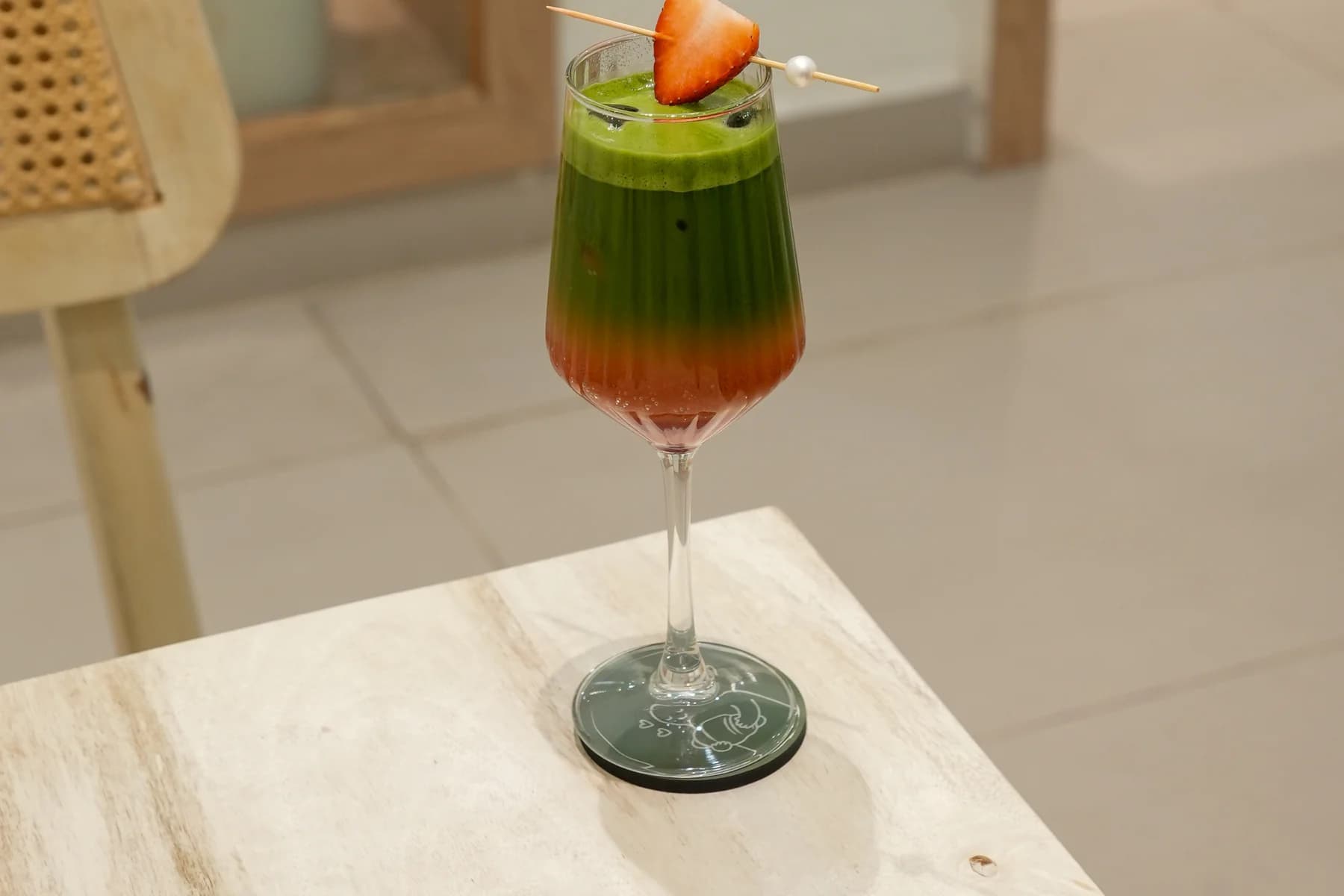 Strawberry Tonic Matcha