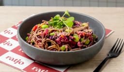 Peanut Soba Noodles Salad