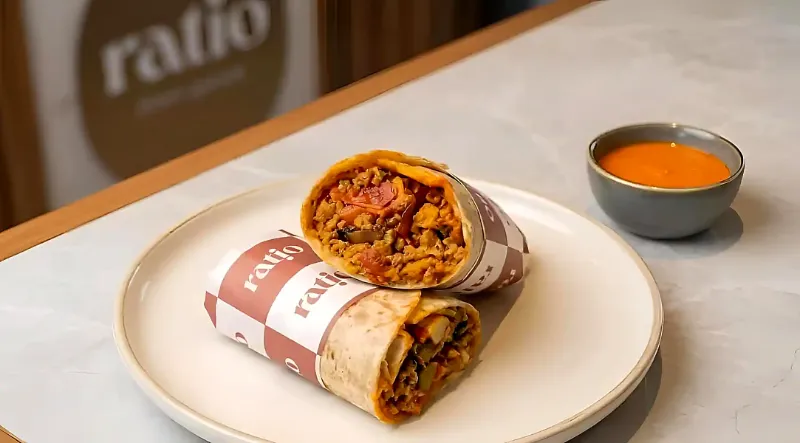 Crispy Tofu Wrap