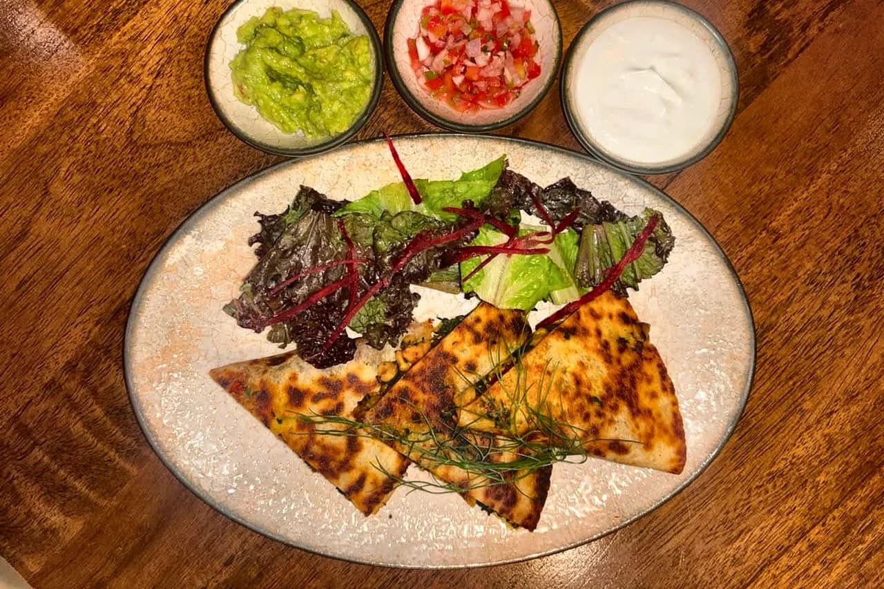 Florentine Quesadilla